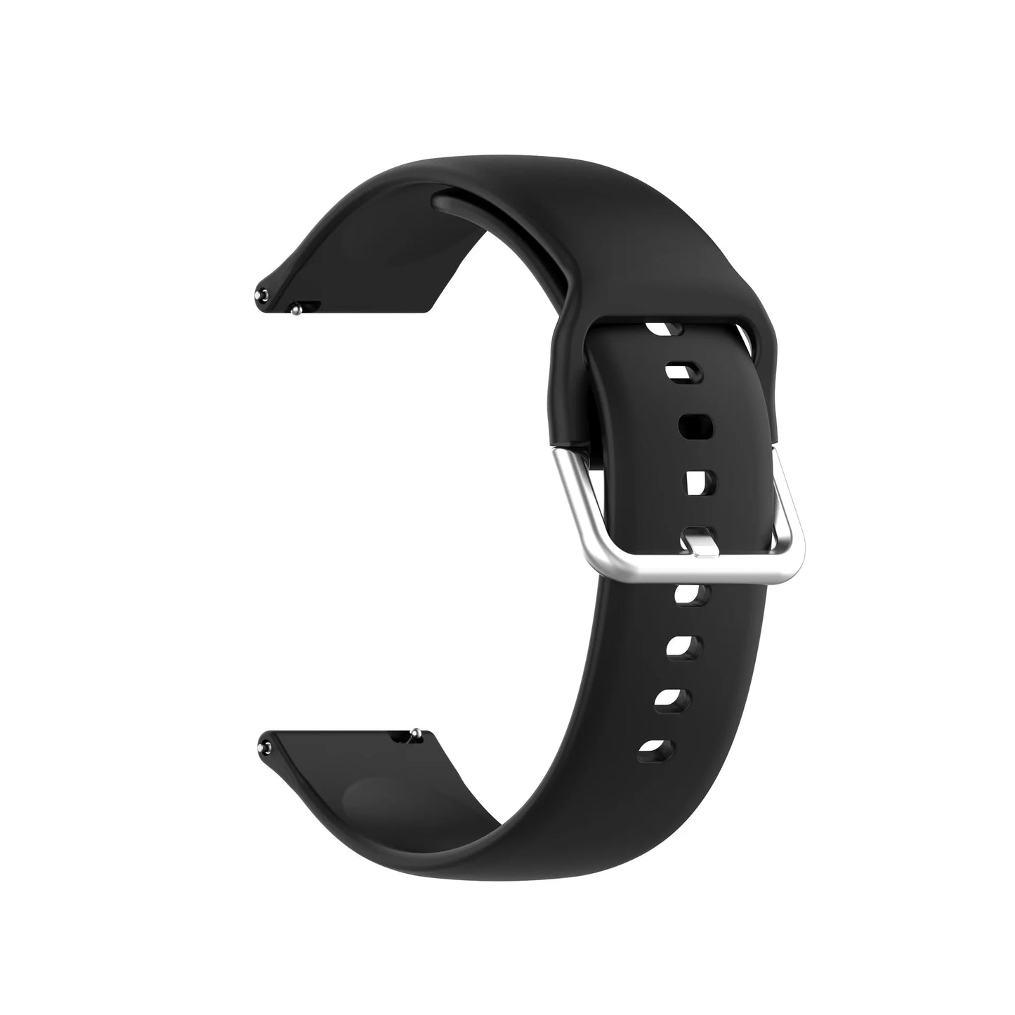 Silicone Watch Band 20mm 22mm – Polar, Garmin, Samsung & More