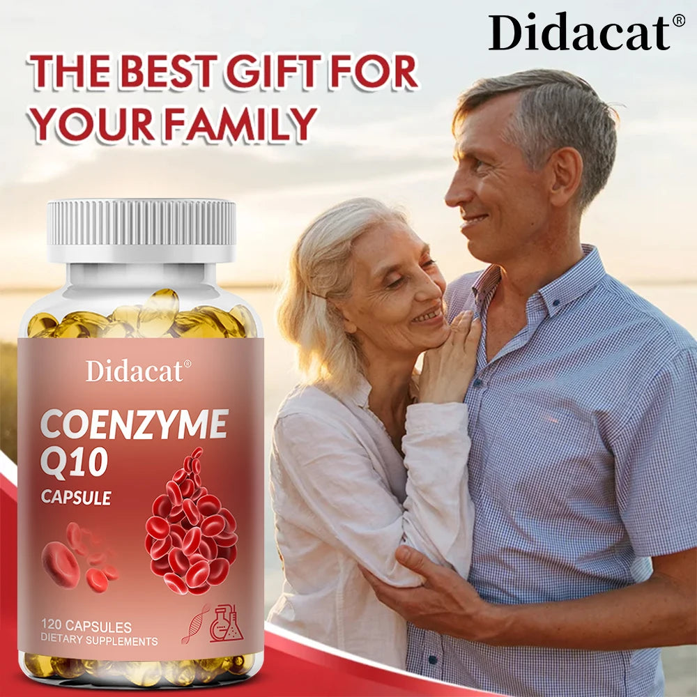 CoQ10 Capsules – Heart Health, Energy & Antioxidant Support