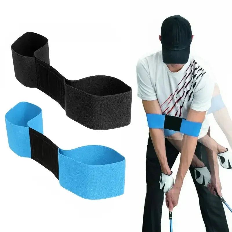 Golf Swing Trainer Arm Band | Posture Corrector for Beginners Golf Training Aid Peaceful Pleasures Health and Wellness