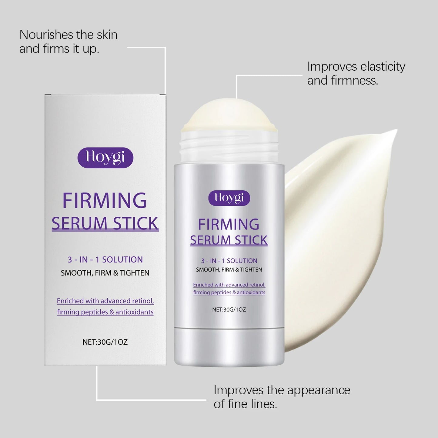 Hoygi Firming Serum Stick | Anti-Wrinkle, Lifting & Moisturizing