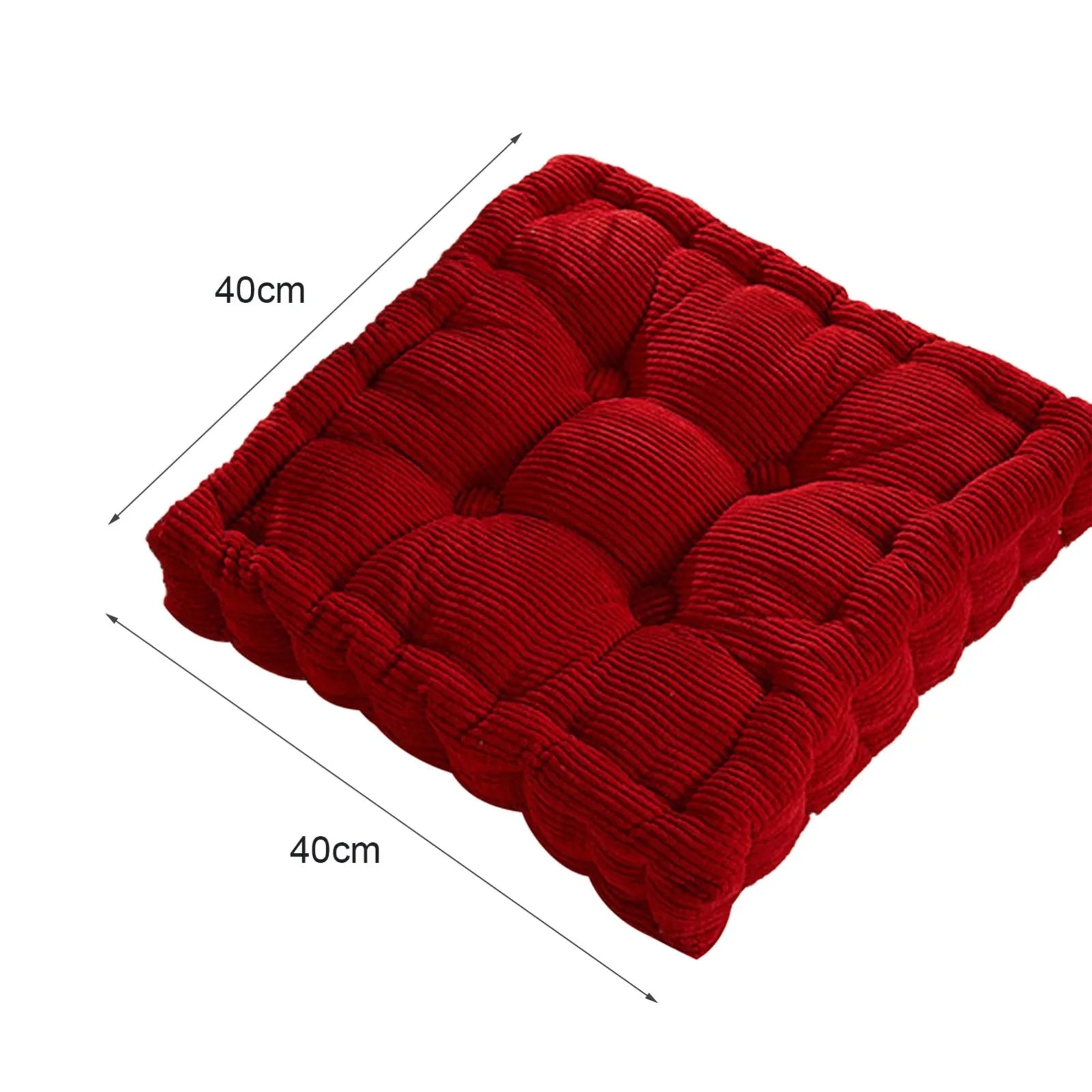 Thicken Square Corncob Tatami Seat Office Chair Cushion Soft Sofa for Home Floor Decor Textile Knee Pillow Office Outdoor Mat Peaceful Pleasures Health and Wellness