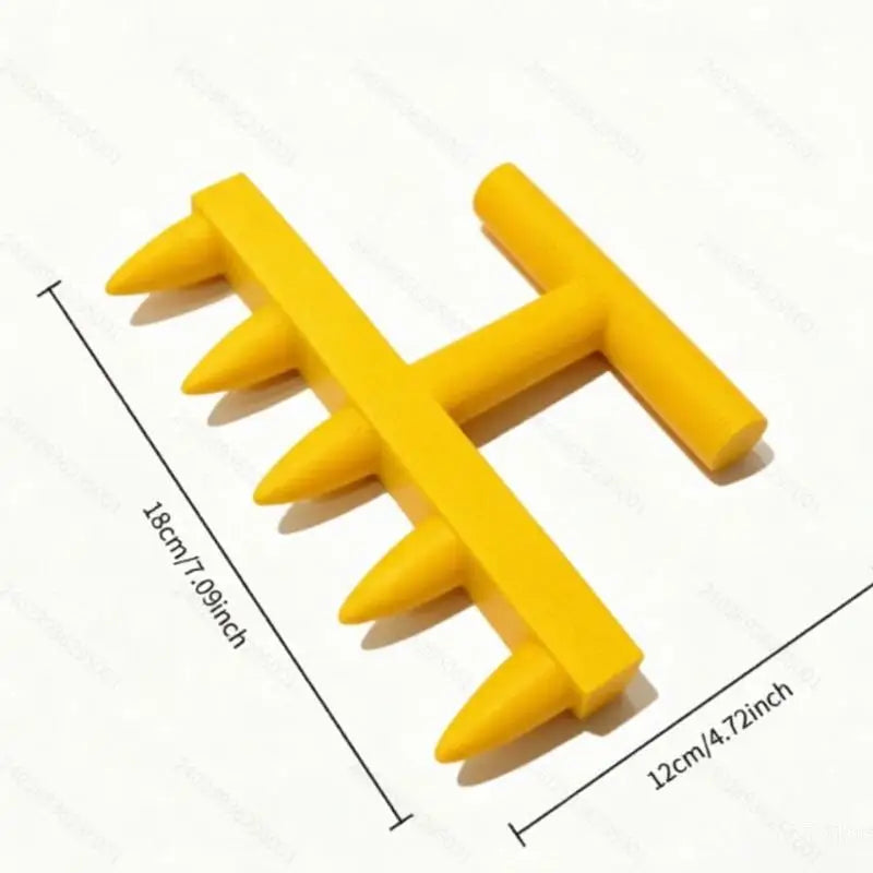 5-Tooth Hole Punch Seeder | Vegetable & Flower Sowing Tool