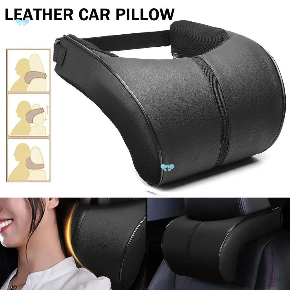 Car Memory Foam Neck Headrest & Lumbar Support Pillow Set Car Seat Pillow Set Peaceful Pleasures Health and Wellness