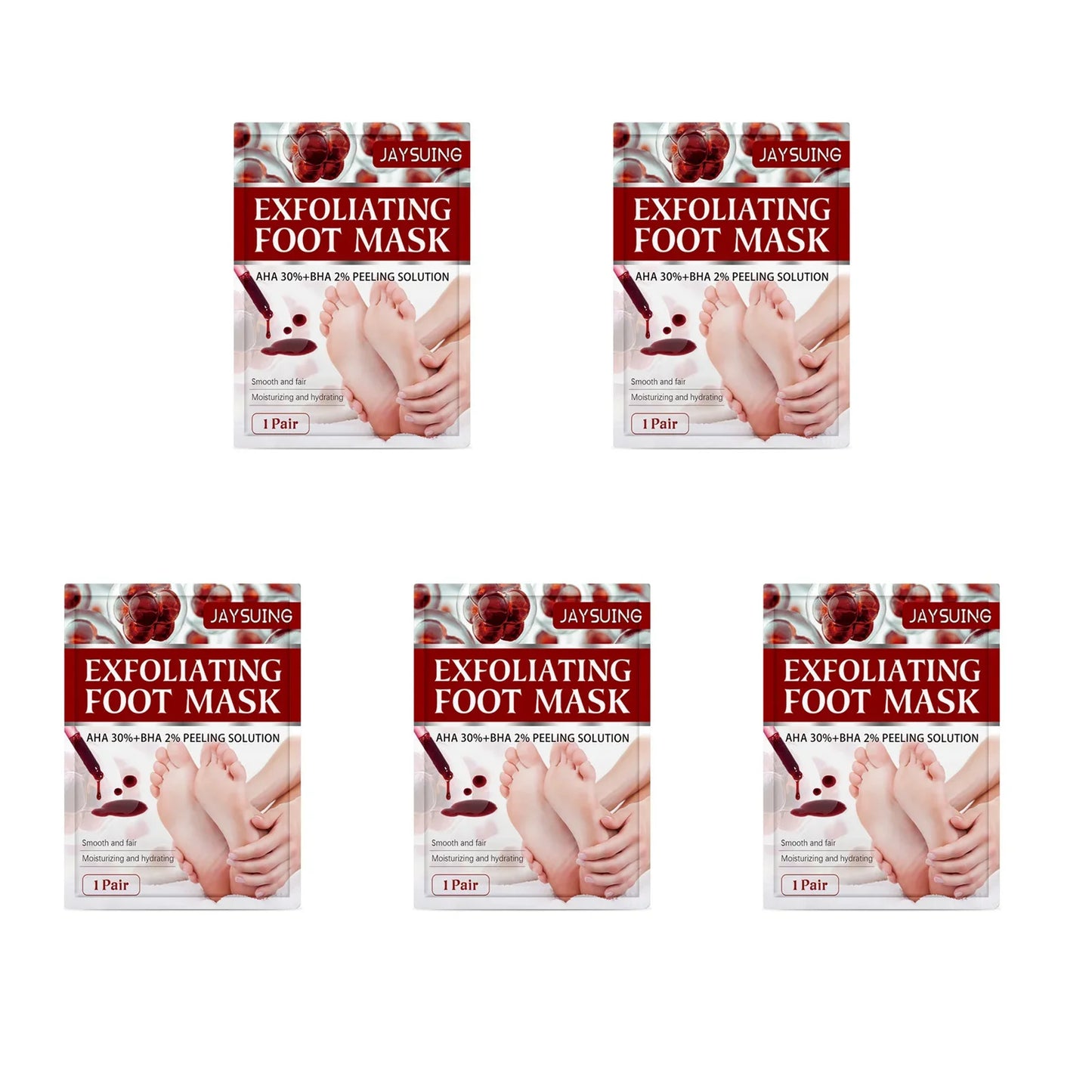 AHA Exfoliating Foot Mask – Dead Skin & Cracked Heel Peel