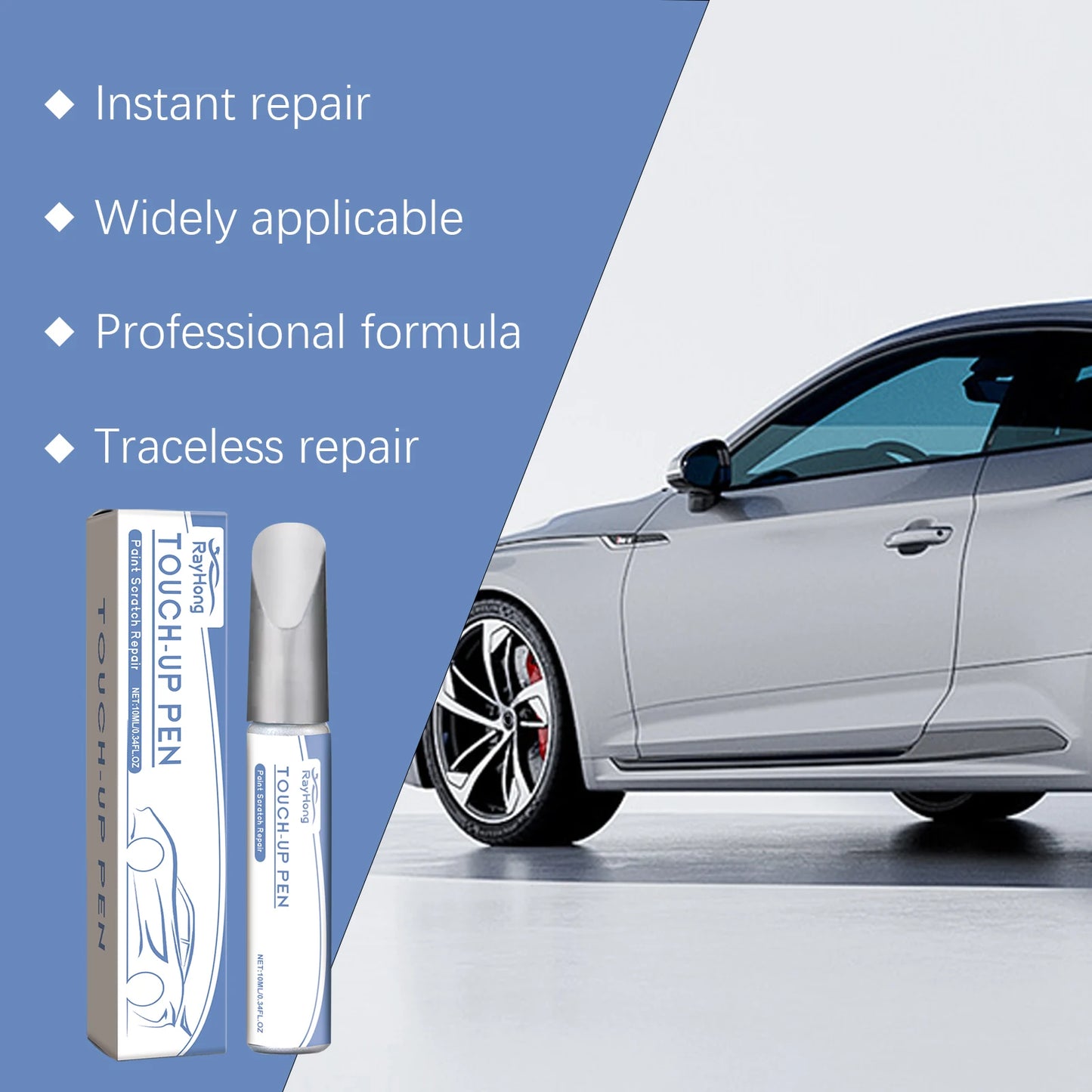RayHong Car Scratch Repair Pen – Anti-Rust & Waterproof DIY Fix