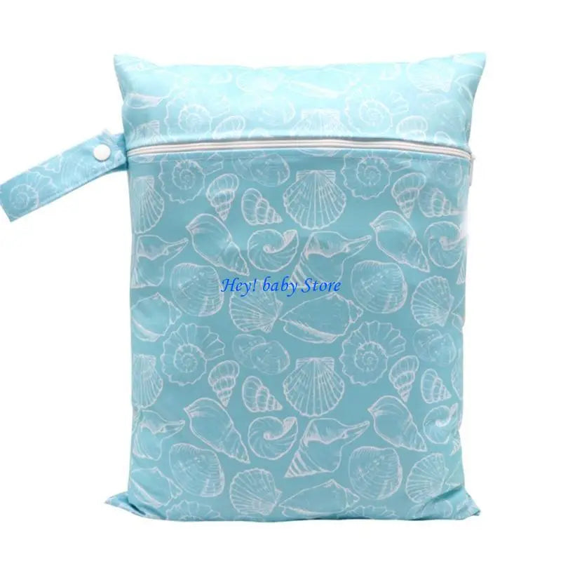 Foldable Baby Diaper Bag | Cartoon Print Stroller Pack