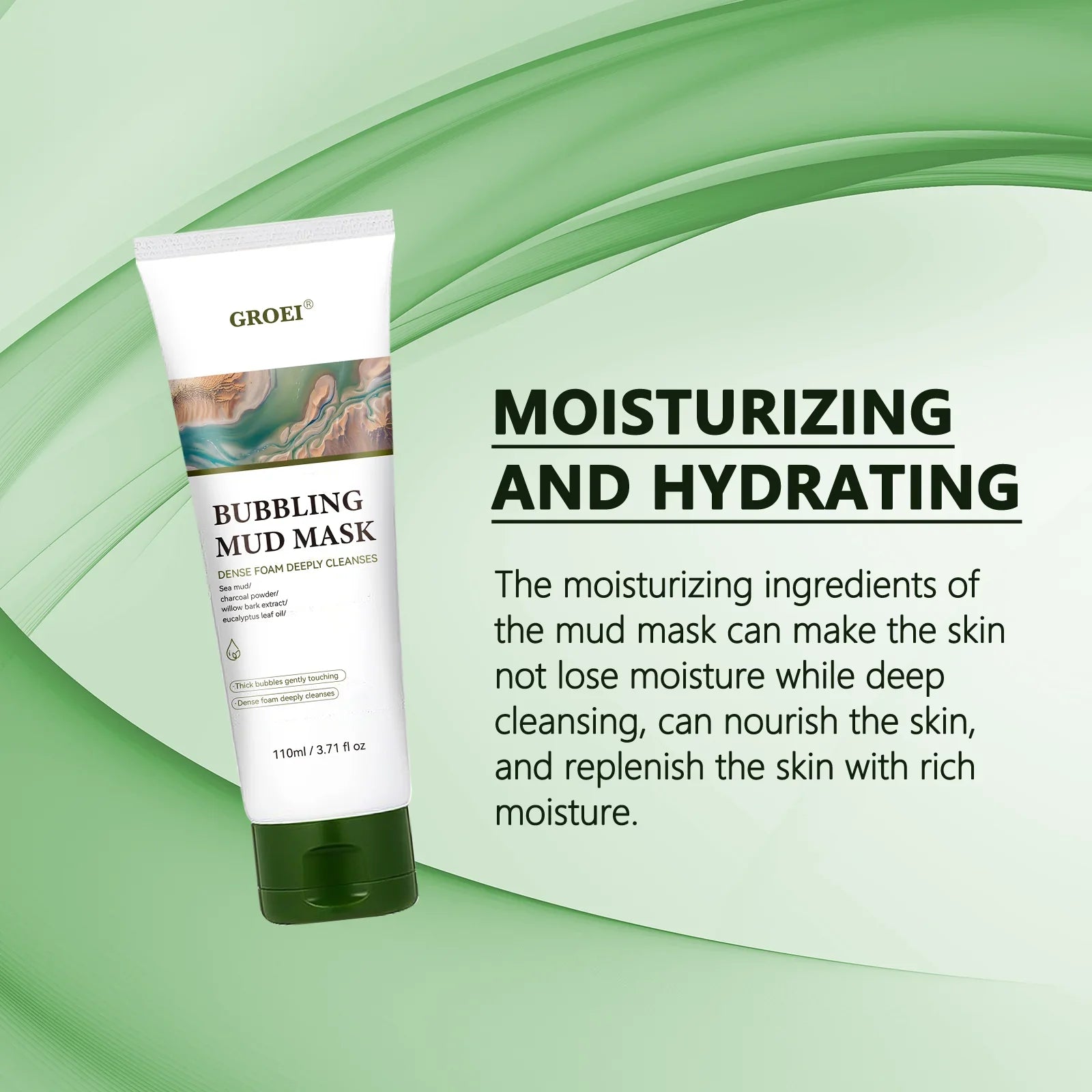 Facial Foam Cleansing Lotion – Deep Pore Cleanser 110ml Facial Foam Cleanser Oasis Select