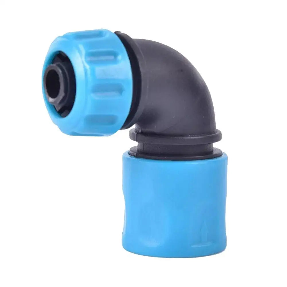 1/2" (12.5mm) ABS Garden Water Connector Soft Water Pipe Elbow Faucet Joint Garden Irrigation Hose Rapid Connection Adapter Tool Peaceful Pleasures Health and Wellness