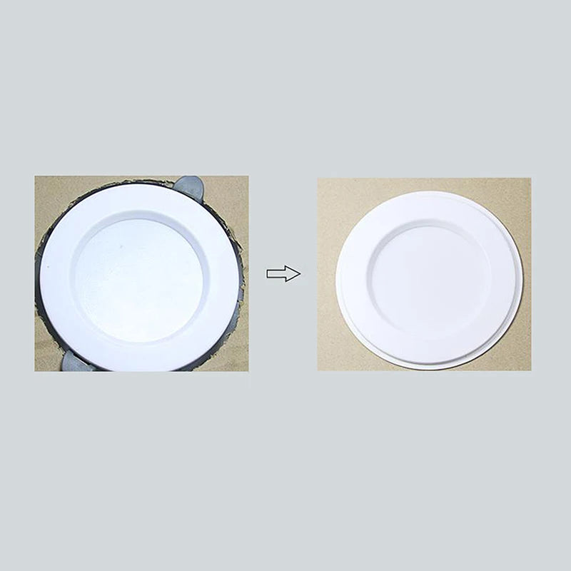 LED Spotlight Downlight O Rings White Lampshade Ring Adapter Concealed Spacers Shims Washer Light Stand Extension Gasket Peaceful Pleasures Health and Wellness