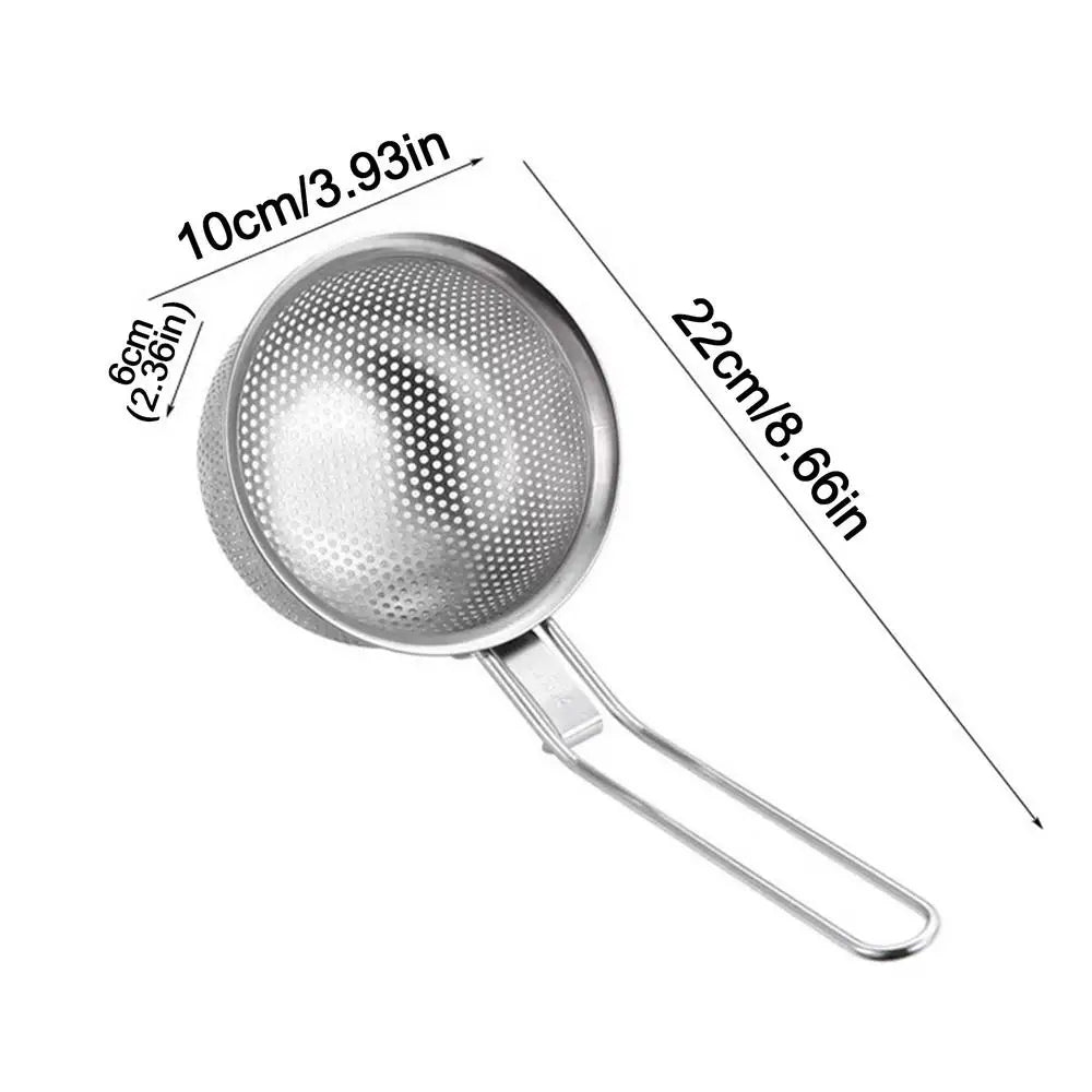 Stainless Steel Fine Mesh Strainer & Skimmer | Kitchen Sieve