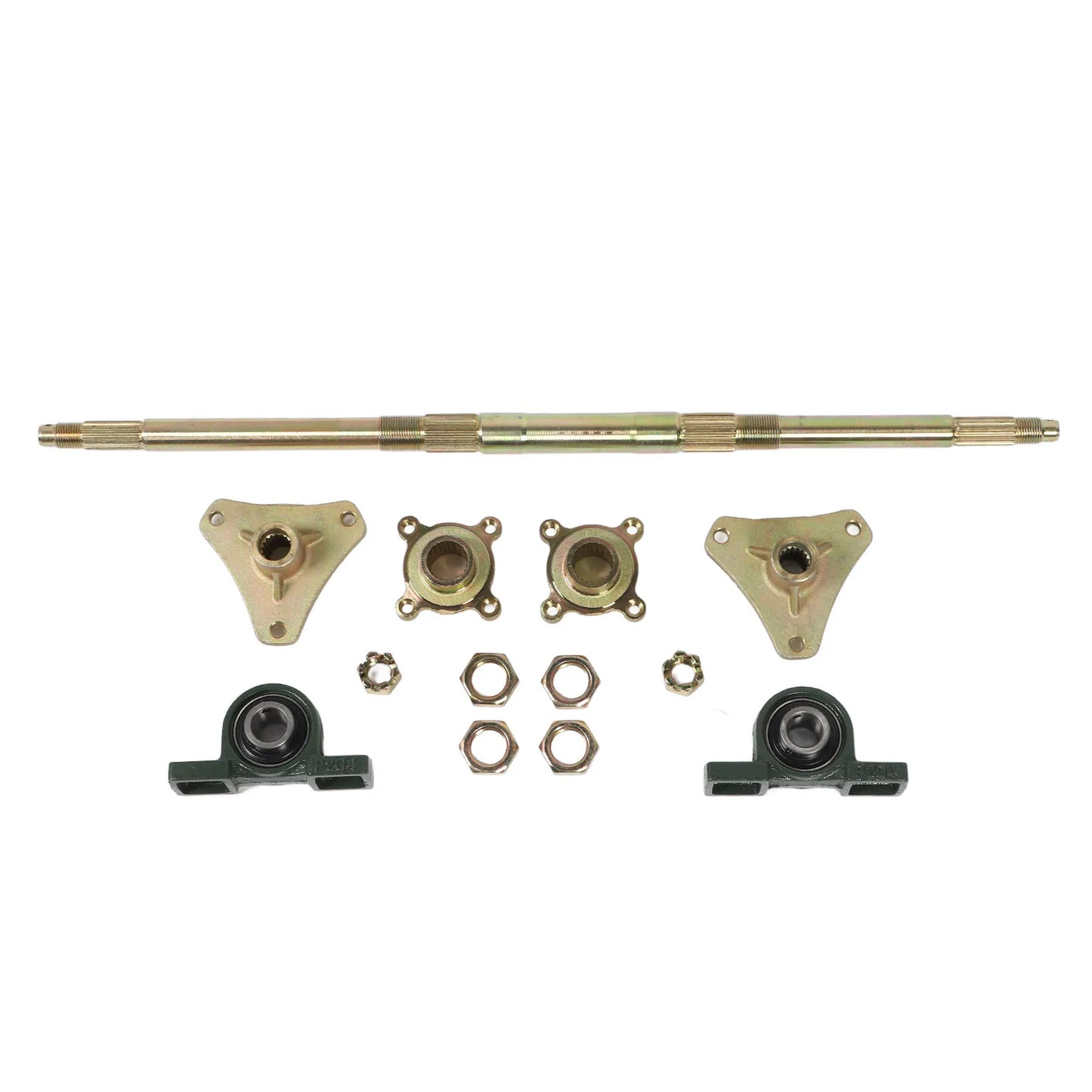 Metal Anti Impact Hubs Fixing Mounts Flanges Rear Axle Shaft 50 150CC
