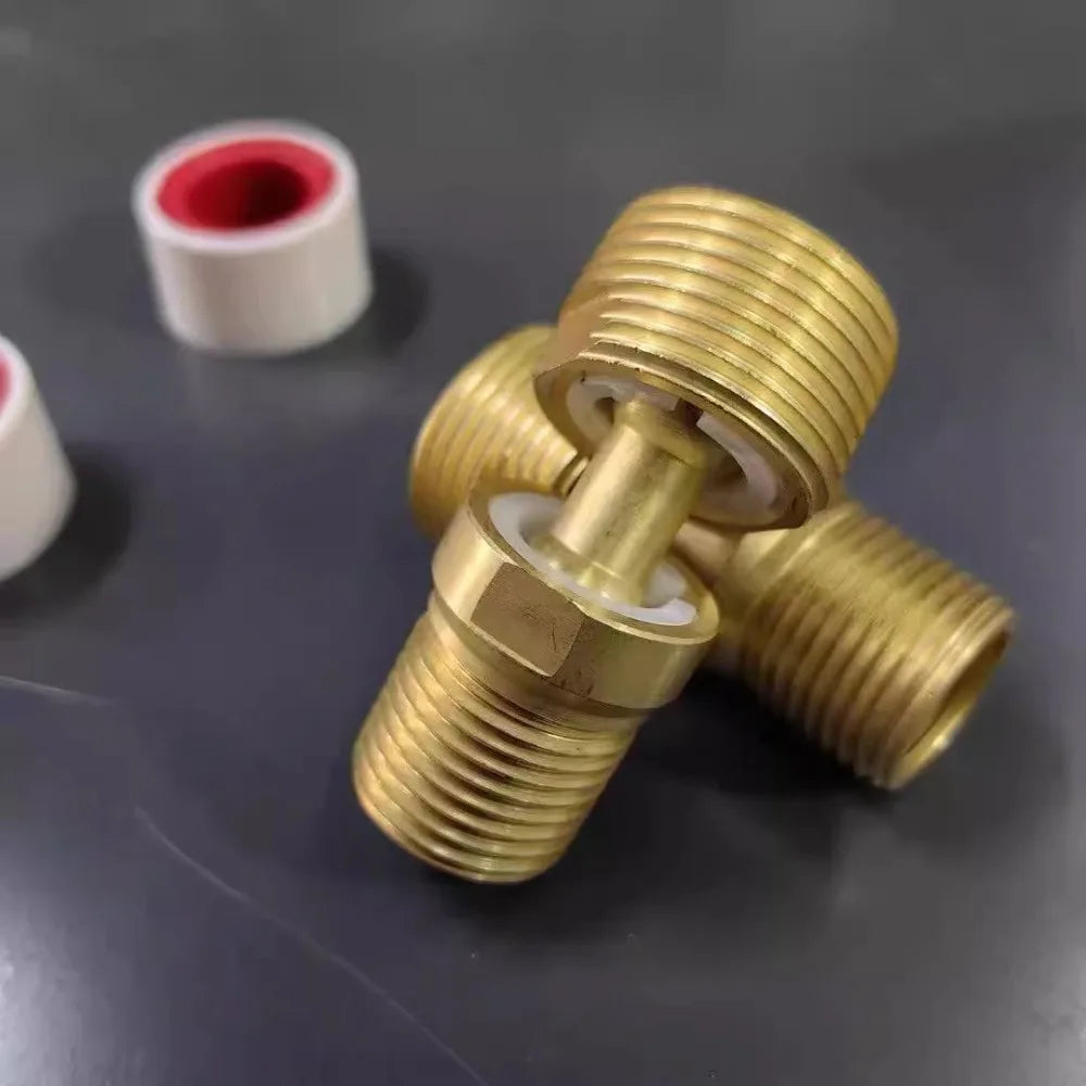 Brass Angled Shower Faucet Adapter | Wall Mounted Angle Adjust