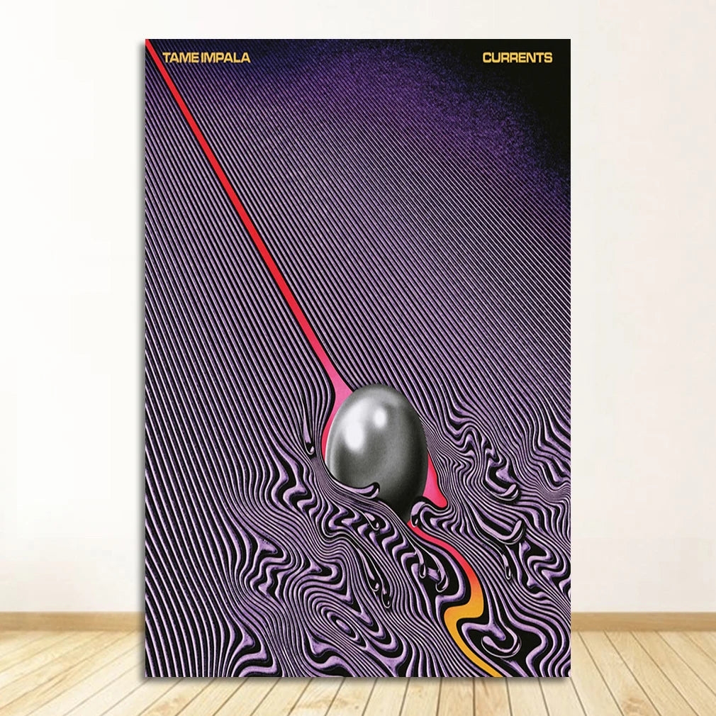 And Prints Rock Music Band Tour Art Canvas Painting Wall Pictures For Living Room Home Decor New Tame Impala Psychedelic Poster Peaceful Pleasures Health and Wellness