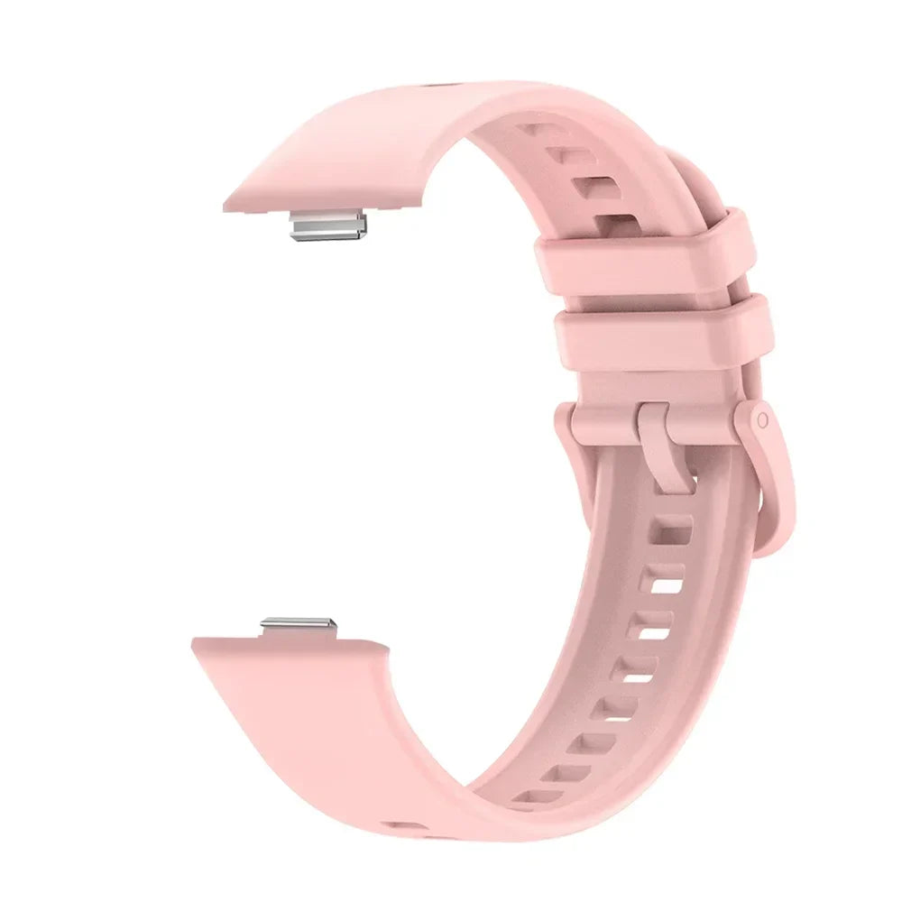 Silicone Strap for Huawei Watch Fit 4 / Fit 3 Colorful Buckle
