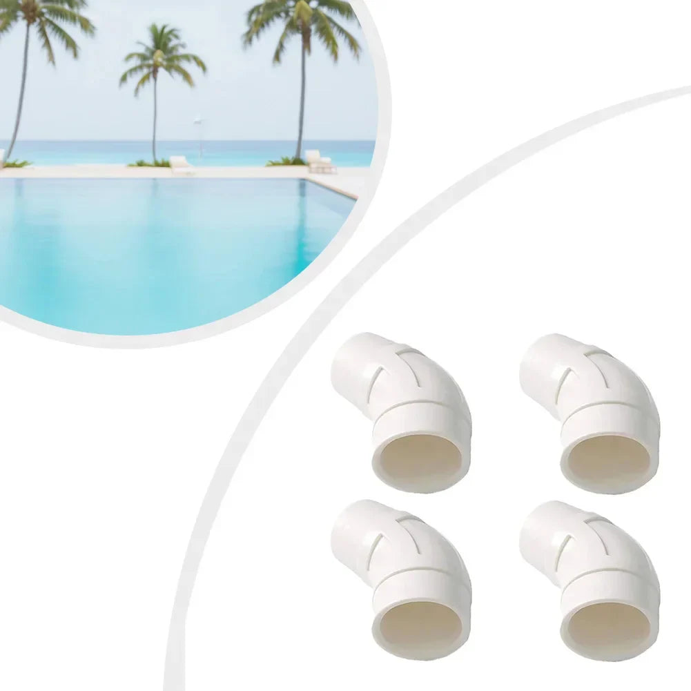 4-Pack W70244 45° Elbow Kit for Baracuda & Krauly Pool Cleaners