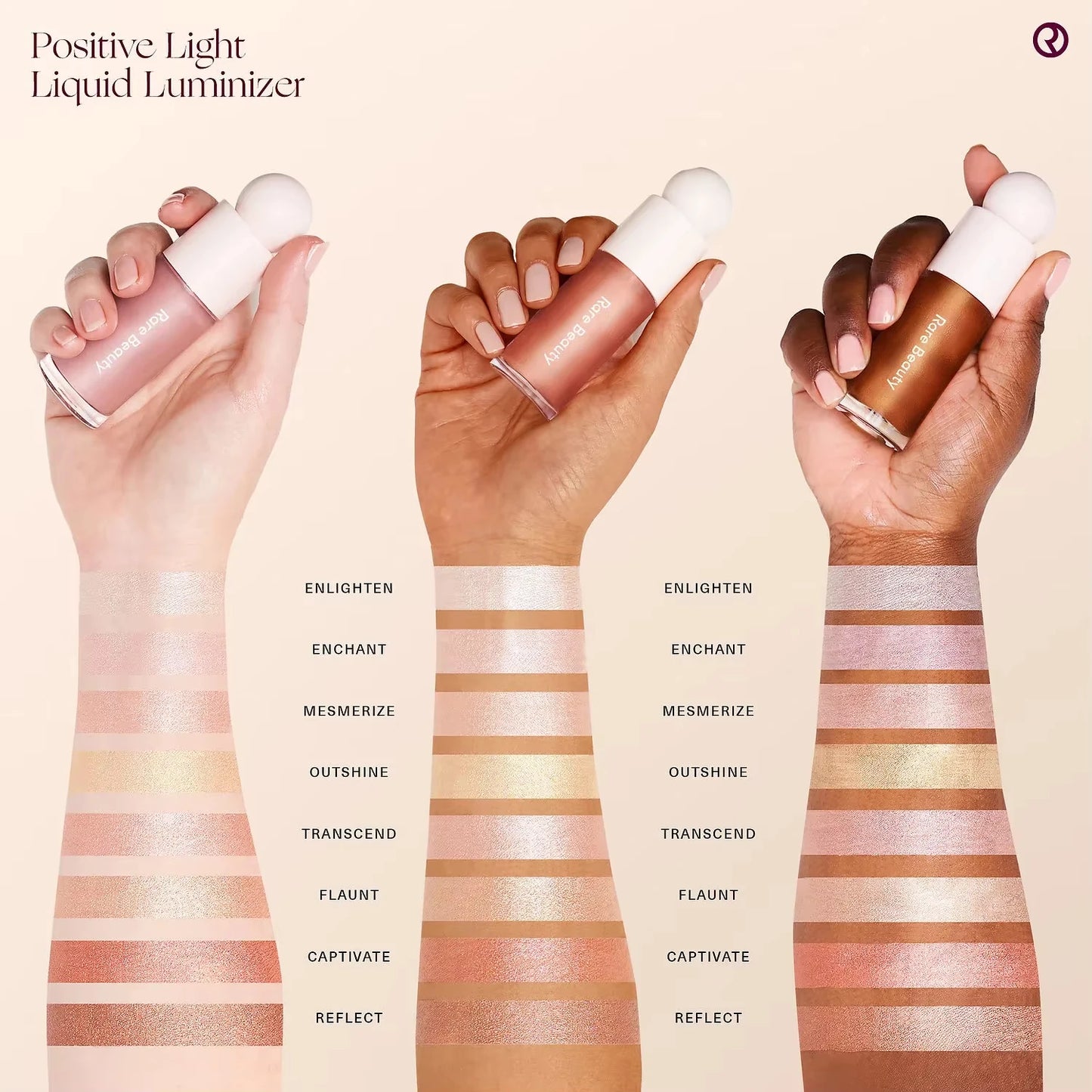 Rare Beauty Liquid Highlighter & Bronzer Stick | Waterproof