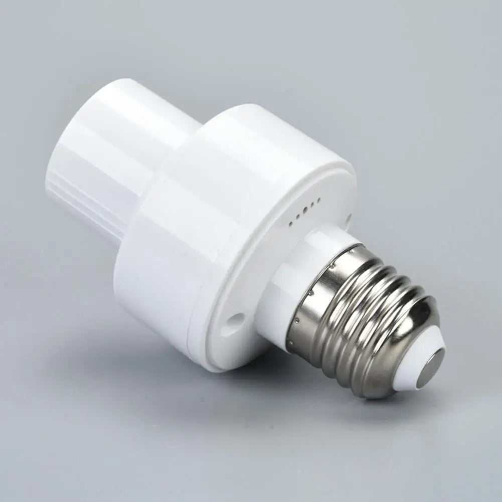 E27 Radar Motion Sensor Lamp Holder – Auto On/Off, 180°