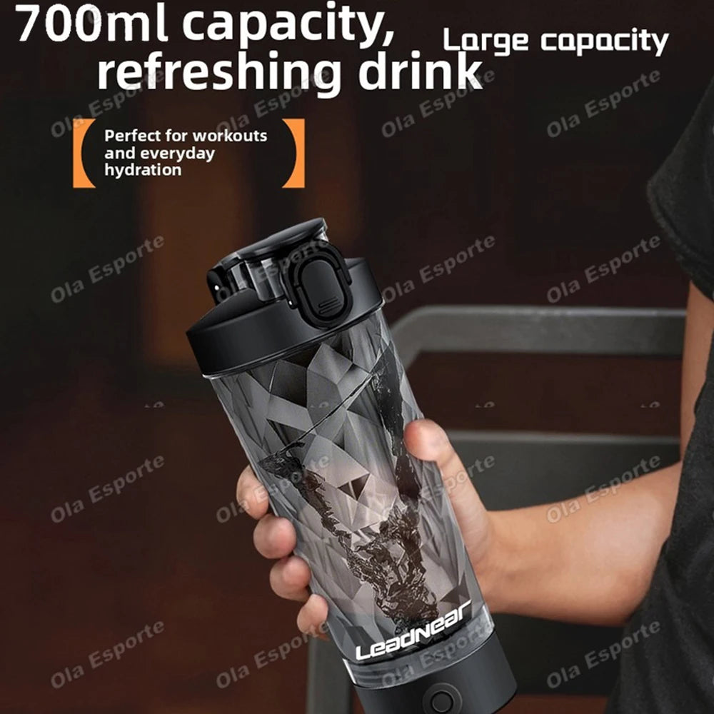 Portable Electric Shaker Bottle 630ml | USB Rechargeable Blender Cup