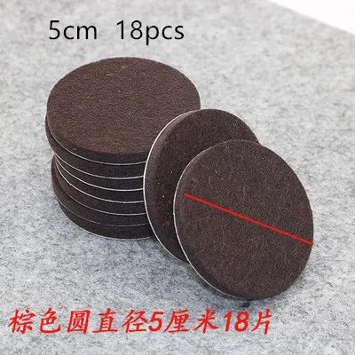 Felt Chair Leg Pads 5mm – Floor Scratch Protector 18–128 Pcs