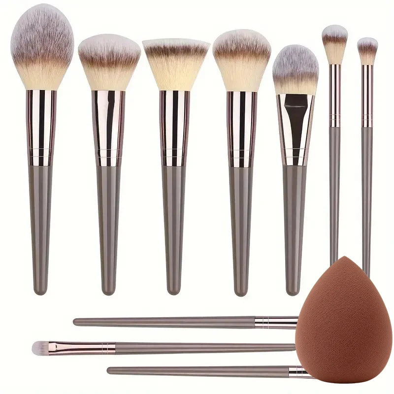 RUNTOIN Professional Makeup Brush Set 3-20 PCS – Soft & Fluffy