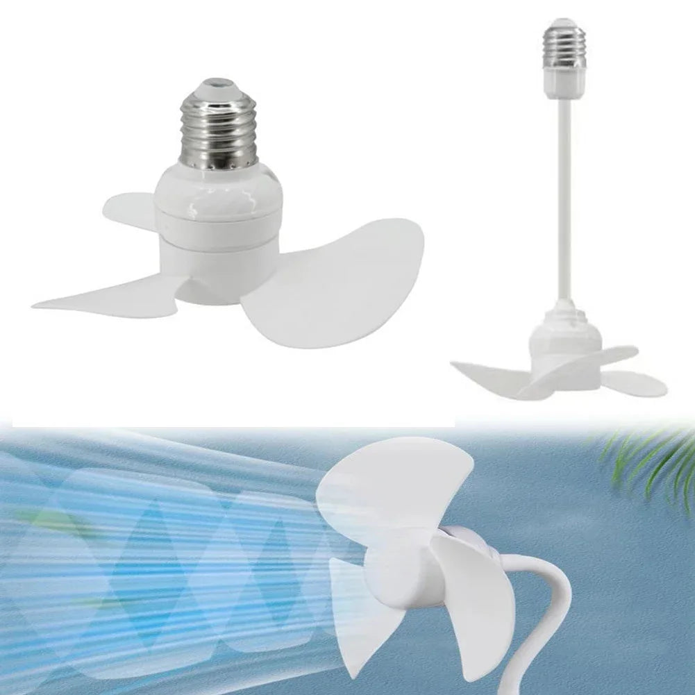 Indoor Ceiling Fan E27 Screw Mouth Household Electric Brushless Motor
