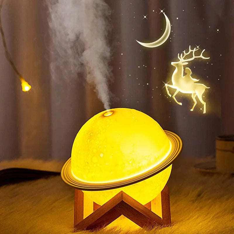 Portable Star Ball Humidifier Usb Ultrasonic Cool Mist Maker Desktop Mini Air Humidifiers Purifier With Led Light Air Humidifier Peaceful Pleasures Health and Wellness