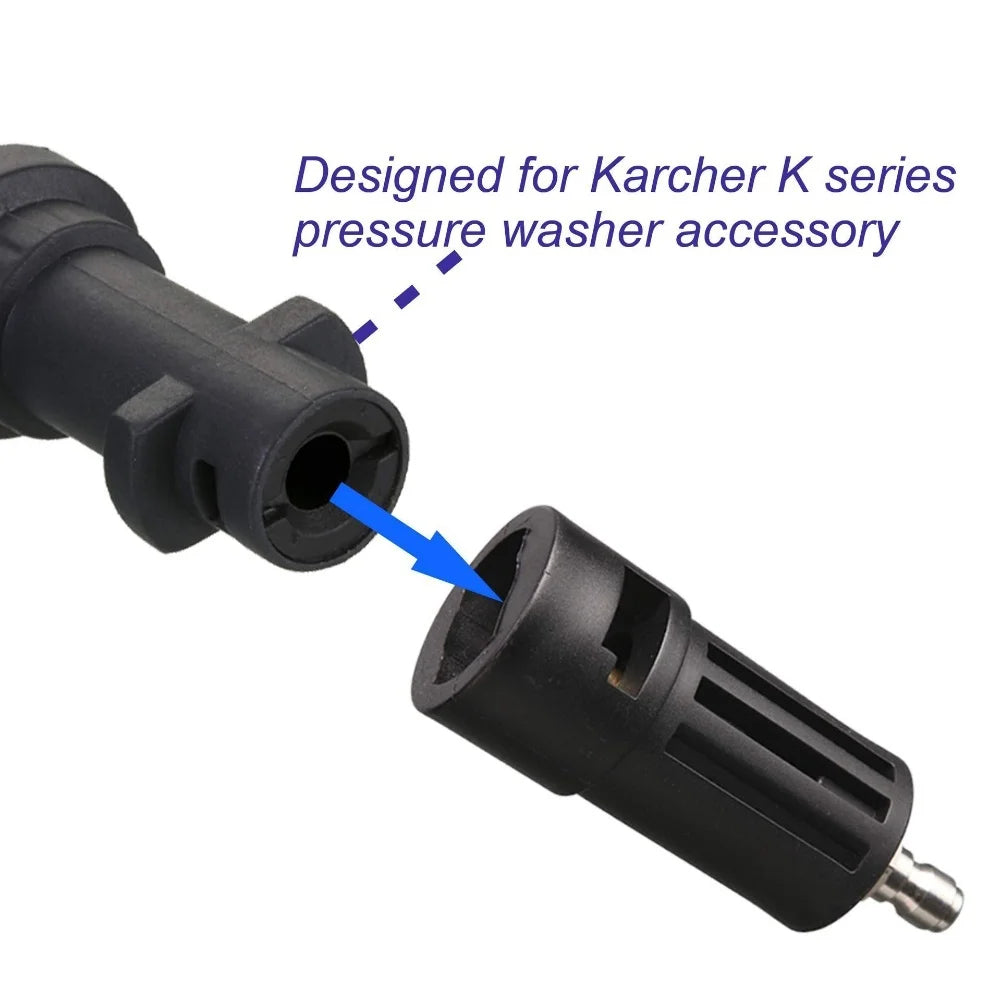 Karcher Pressure Washer Adapter Convert T Clip 14 Quick Connect Head