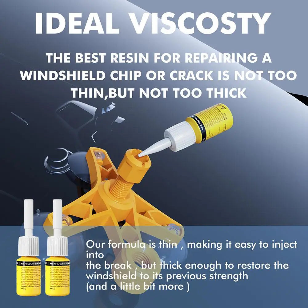 DIY Car Windshield Crack Repair Kit | Nano Glass Restore