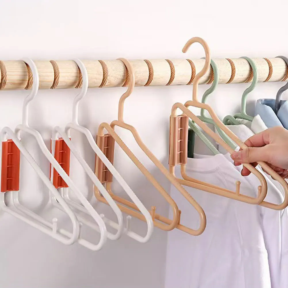 Foldable Travel Coat Hangers 12 Pack – Portable Space Saver