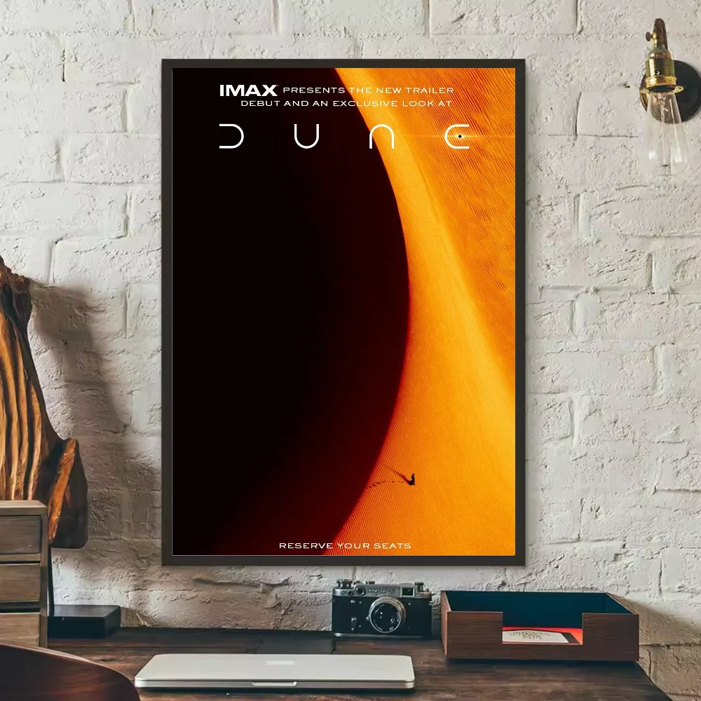 Dune Part 2 Movie Poster HD Waterproof PVC Wall Art Sticker Movie Wall Poster Peaceful Pleasures Health and Wellness z10 21X30cmNoframe