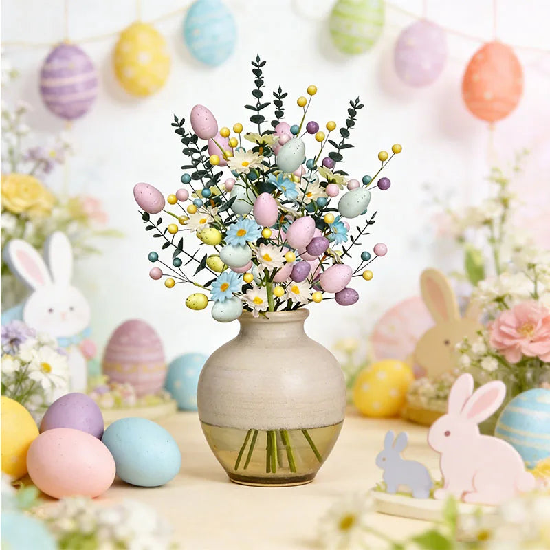 Artificial Easter Egg Faux Flower Arrangement – Wedding & Home