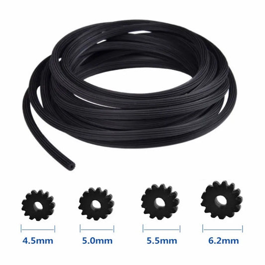 5M Silicone Rubber Door & Window Sealing Strip | Weatherstrip Window Door Weatherstrip Oasis Select
