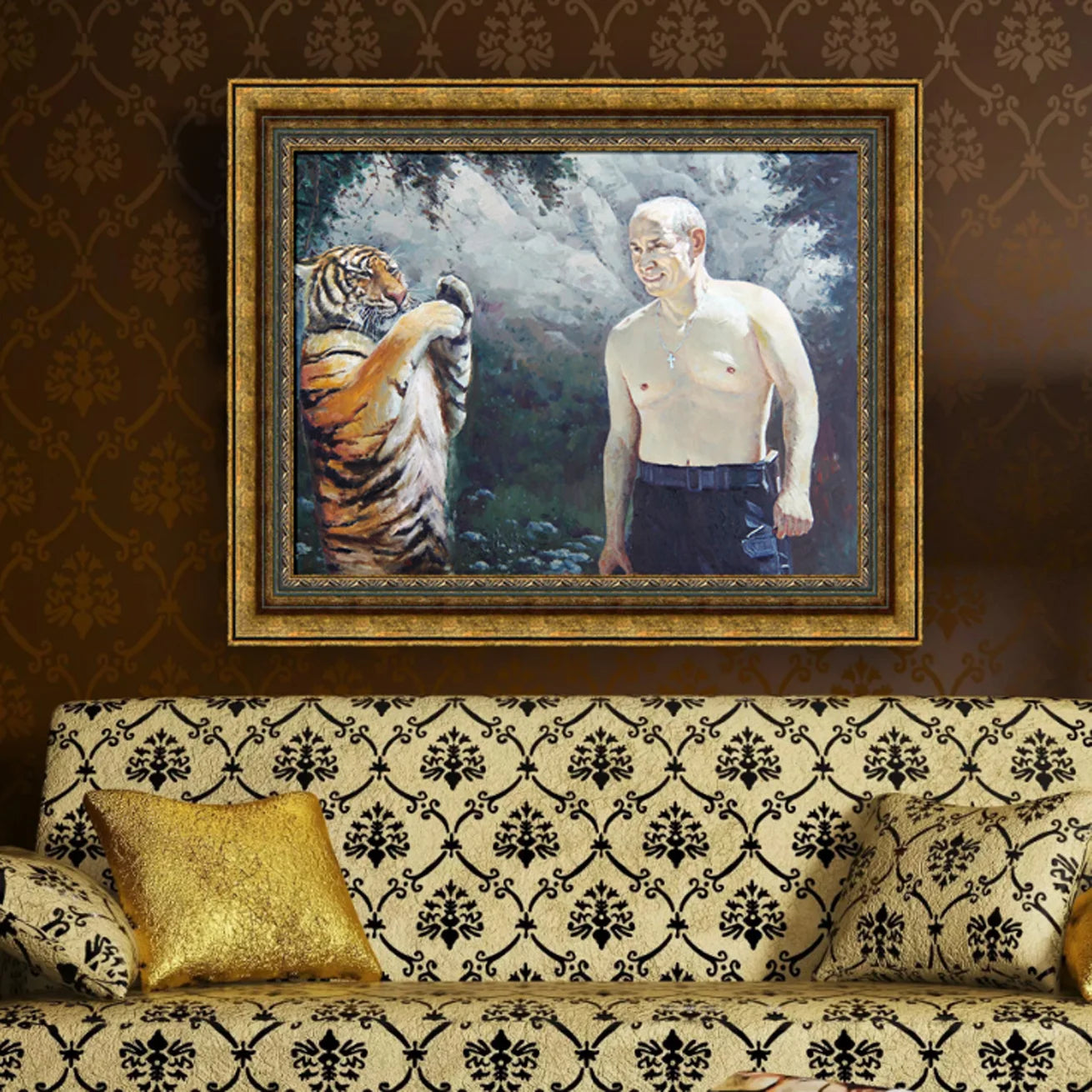 Hand-Painted Celebrity Portrait Oil Painting on Canvas | Custom Art Oil Painting Art Peaceful Pleasures Health and Wellness
