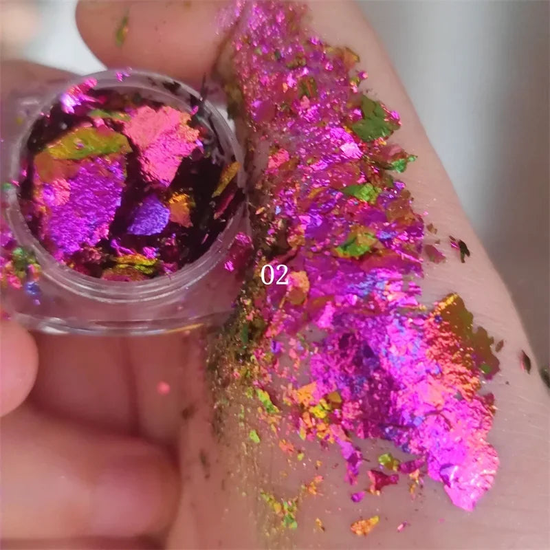 Holographic Duochrome Eyeshadow | MultiChrome Shifting Pigment