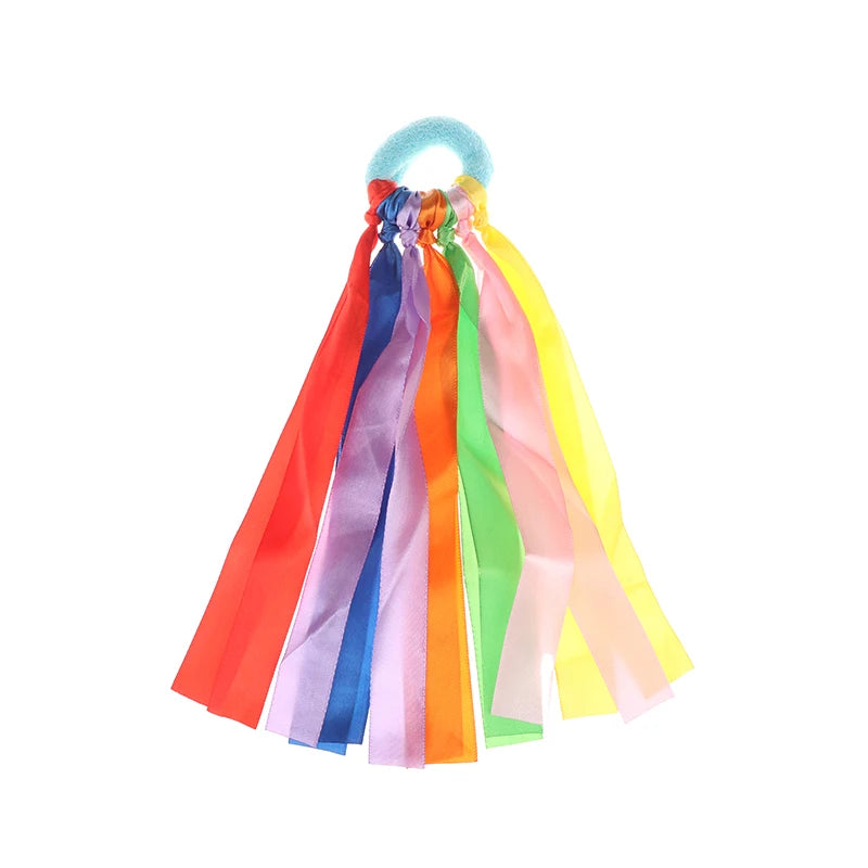 Kids Cheerleading Wrist Ribbon Pom Bracelet | Dance & Sports Prop