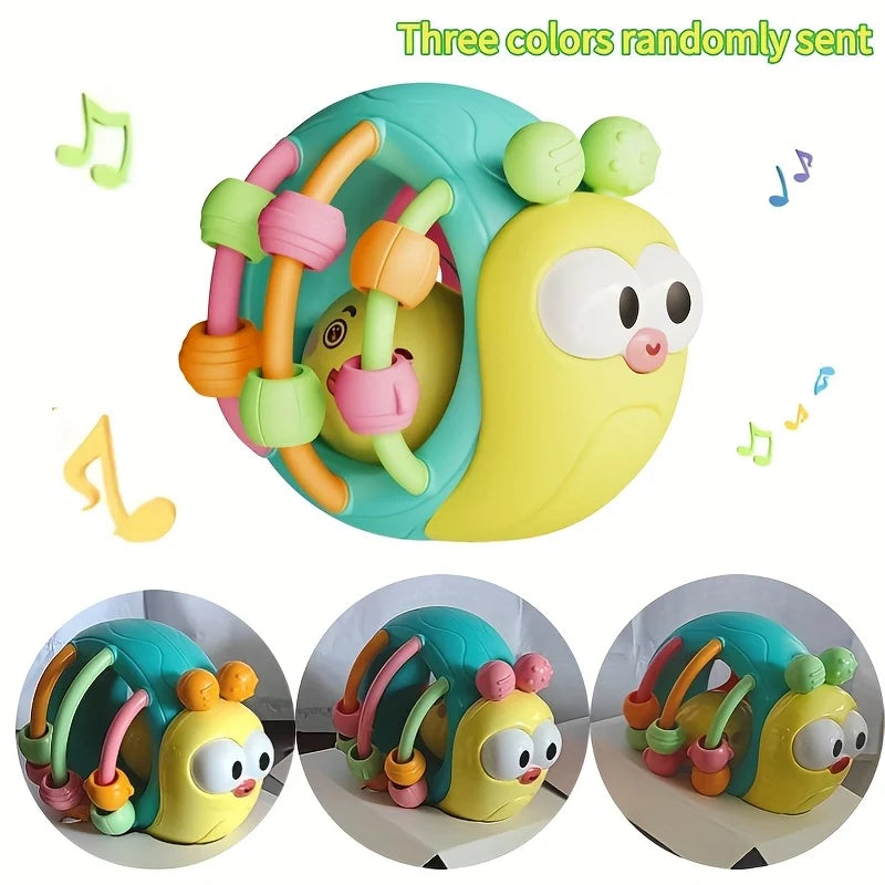 Dutora Baby Rattle Sensory Grip Toy for Newborns 0–12 Months