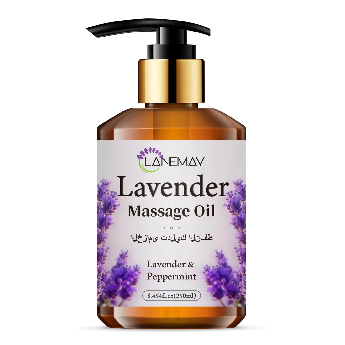 Lavender Massage Oil – Moisturizing & Calming Body Oil 250ml