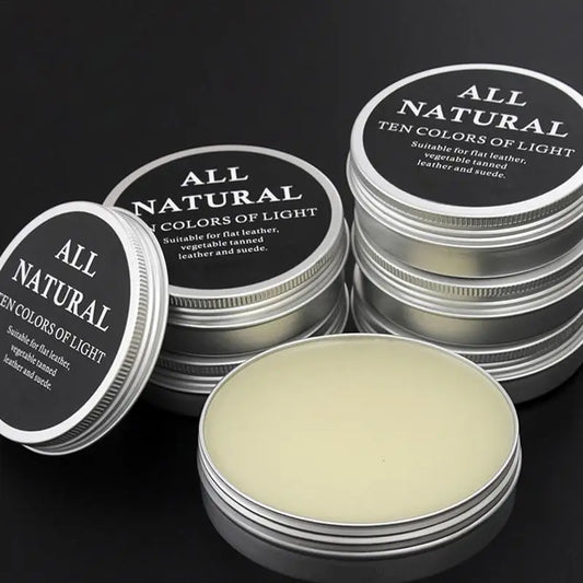 30/50/100g Leather Care Cream Mink Oil Cream For Leather Shoes Bags Leather Maintenance Cream Practical Leathercraft Accessories Peaceful Pleasures Health and Wellness