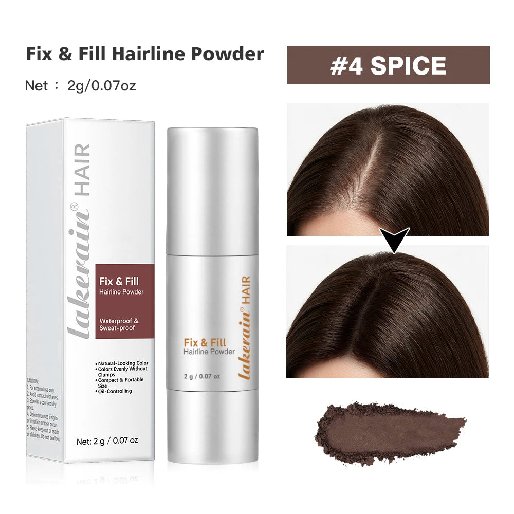 Waterproof Hairline & Root Concealer Pen – Instant Grey Coverage with Easy Blend Powder Stick for Normal Hair Peaceful Pleasures Health and Wellness 4SPICE
