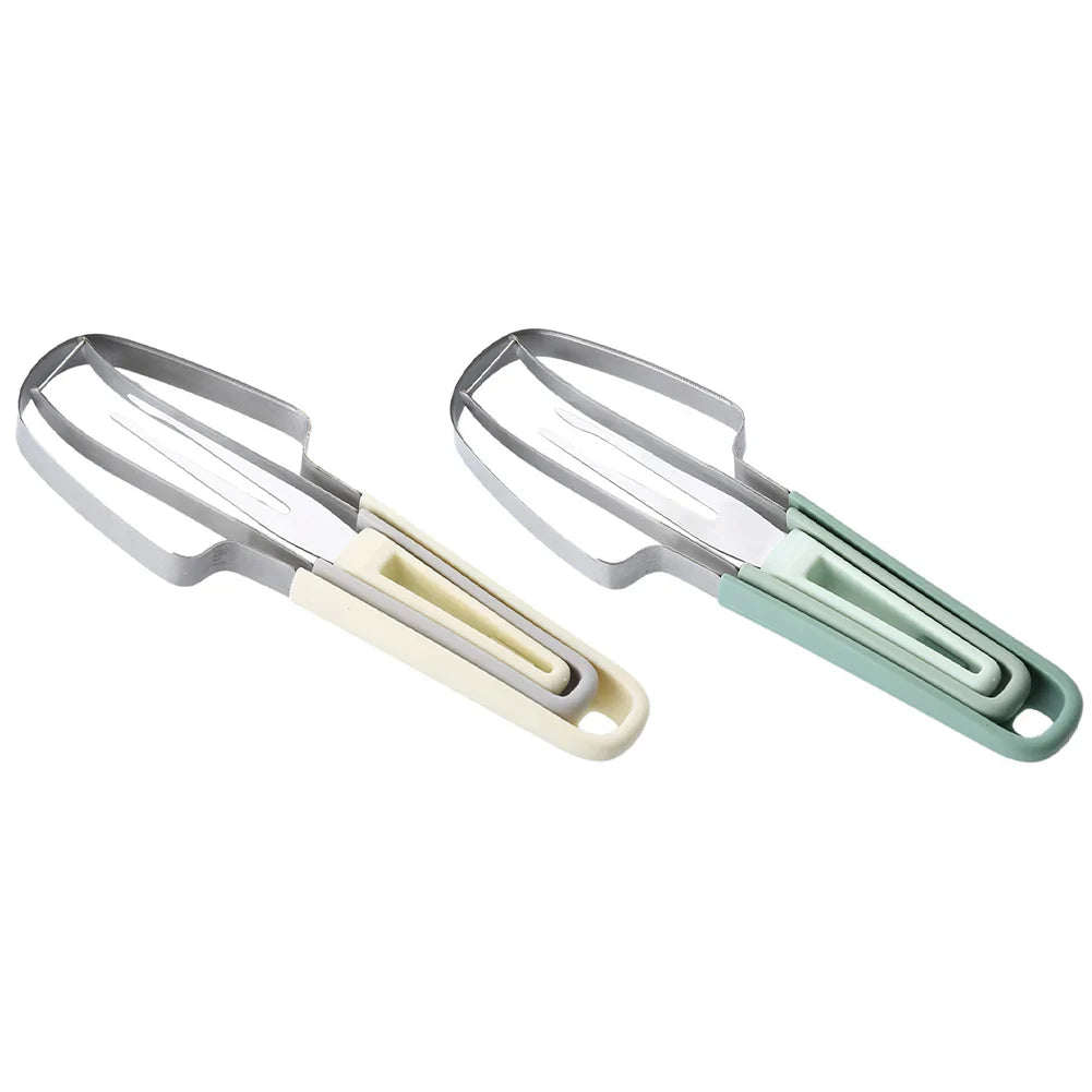 3-in-1 Watermelon Cutter Slicer & Fork Set – Stainless Steel