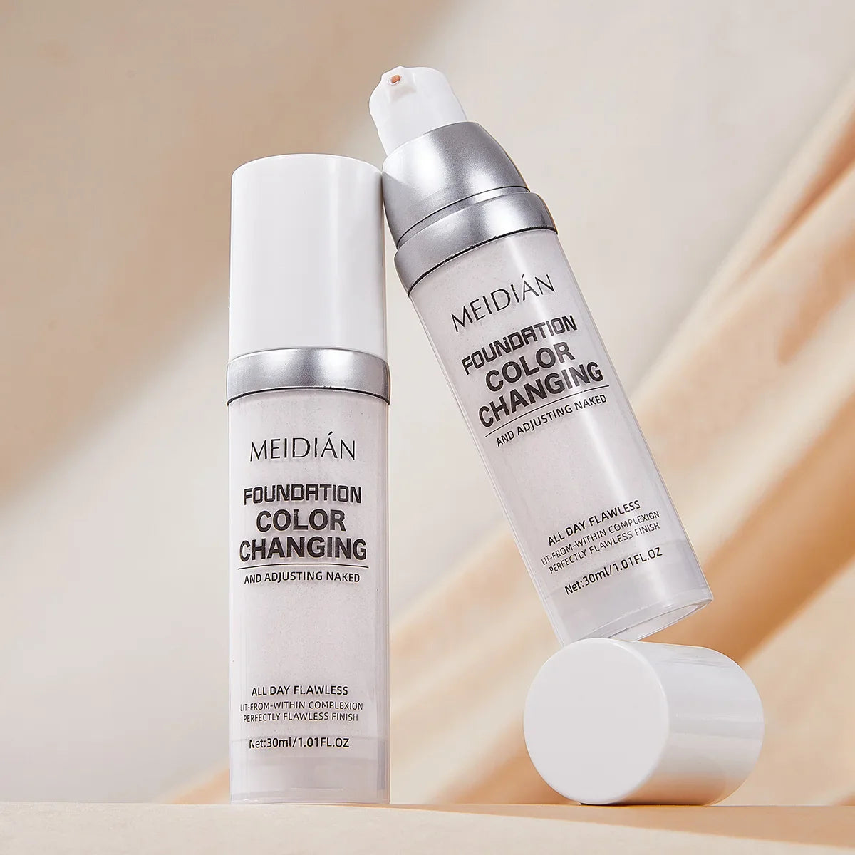 Liquid Foundation – Moisturizing, Long-Lasting Natural Finish