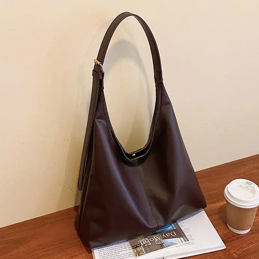 PU Leather Women's Hobo Shoulder Tote Bag | 5 Colours Women's Shoulder Bag Oasis Select