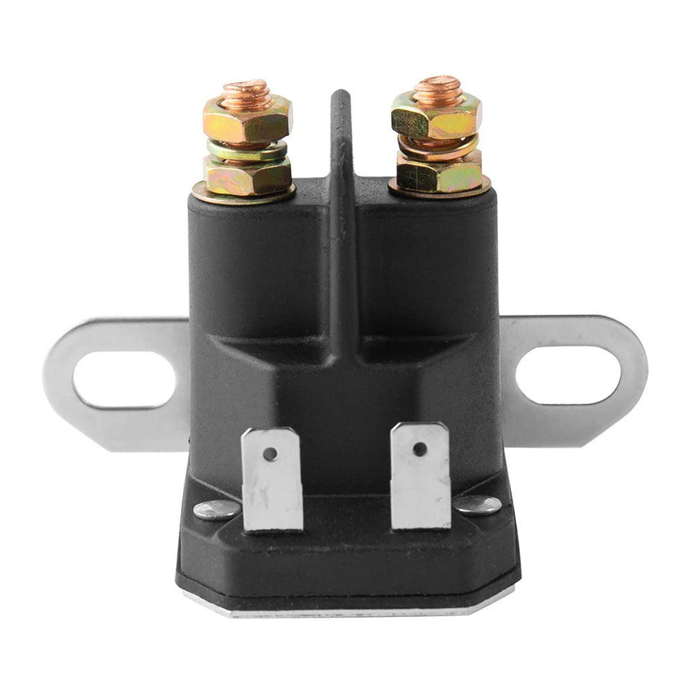 12V Solenoid Valve Relay 725-04439A Lawn Mower Motorcycle Starter 1134-2962-01 Zinc Alloy 33-335 for Riding Lawn Mower Tractor Peaceful Pleasures Health and Wellness as show