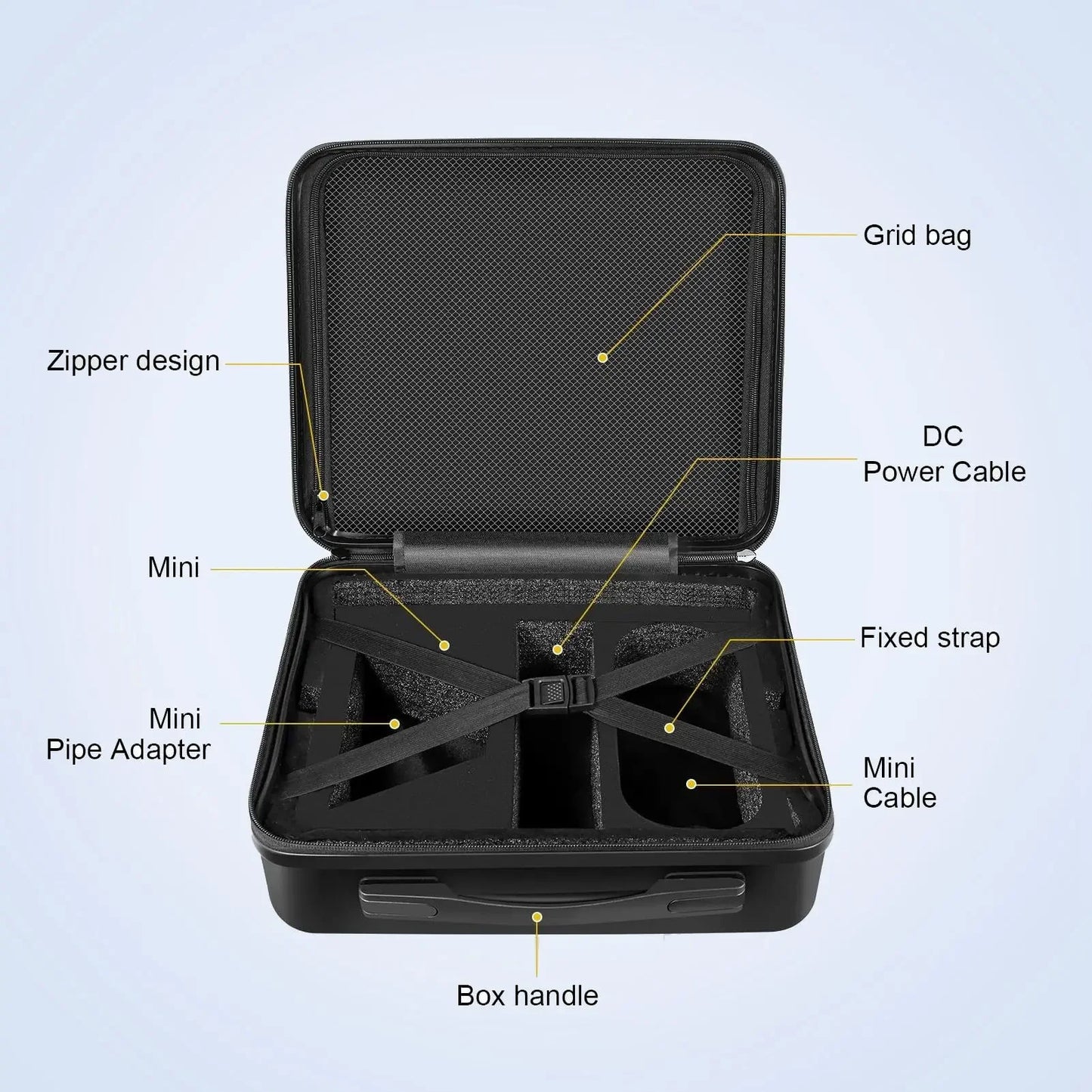 Hard Protective Carrying Case Starlink Mini Waterproof Luggage