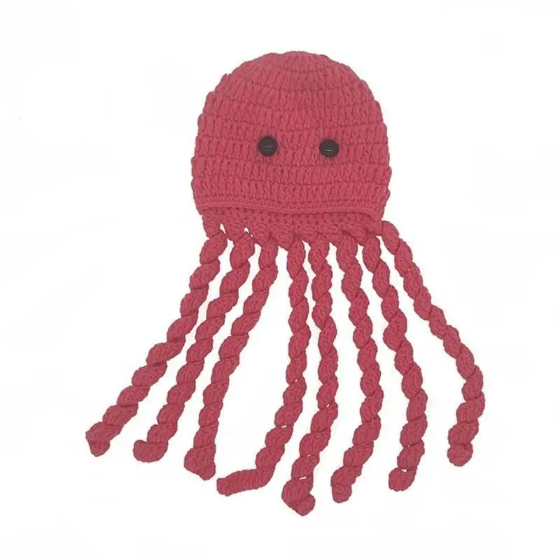 Newborn Octopus Crochet Hat | Baby Photography Prop 0–6M