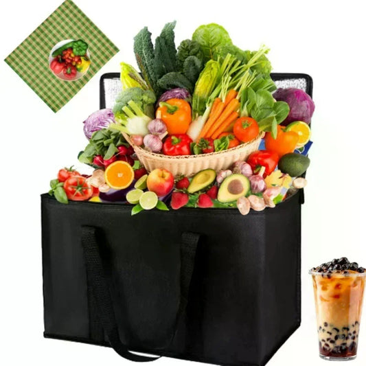Foldable Aluminum Foil Insulated Thermal Cooler Bag | Waterproof Insulated Cooler Bag Oasis Select