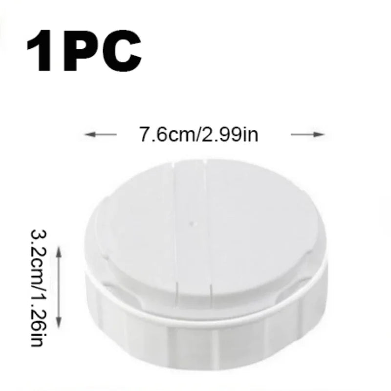Double-opening Lid Discharge Nozzle Kitchen Snack Preservation Bag Plastic Sealing Clip Seasoning Moisture-proof Sealing Clip Peaceful Pleasures Health and Wellness Food sealing lid