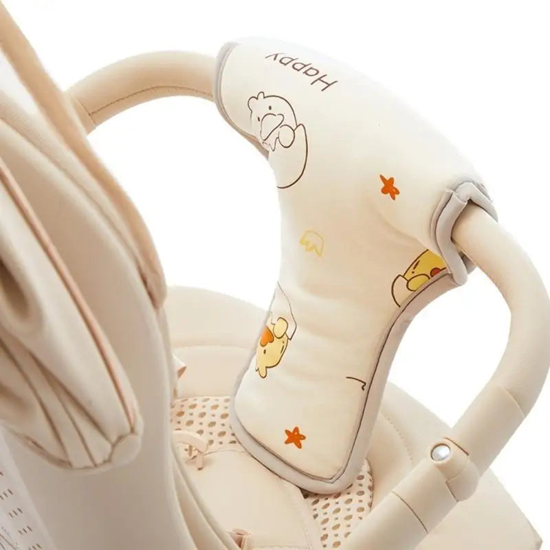 Baby Stroller Shoulder & Crotch Strap Pads | Soft Cotton Comfort