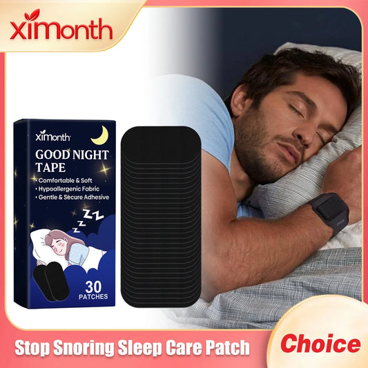 Ximonth Mouth Breathing Sleep Tape – 30 Pcs Night Patches Sleep Mouth Tape Oasis Select