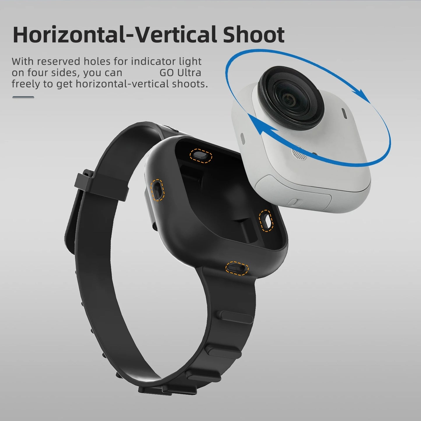 Insta360 GO Ultra Silicone Strap & Protective Case | 6-in-1